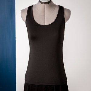 Black Stretch Tank Top
